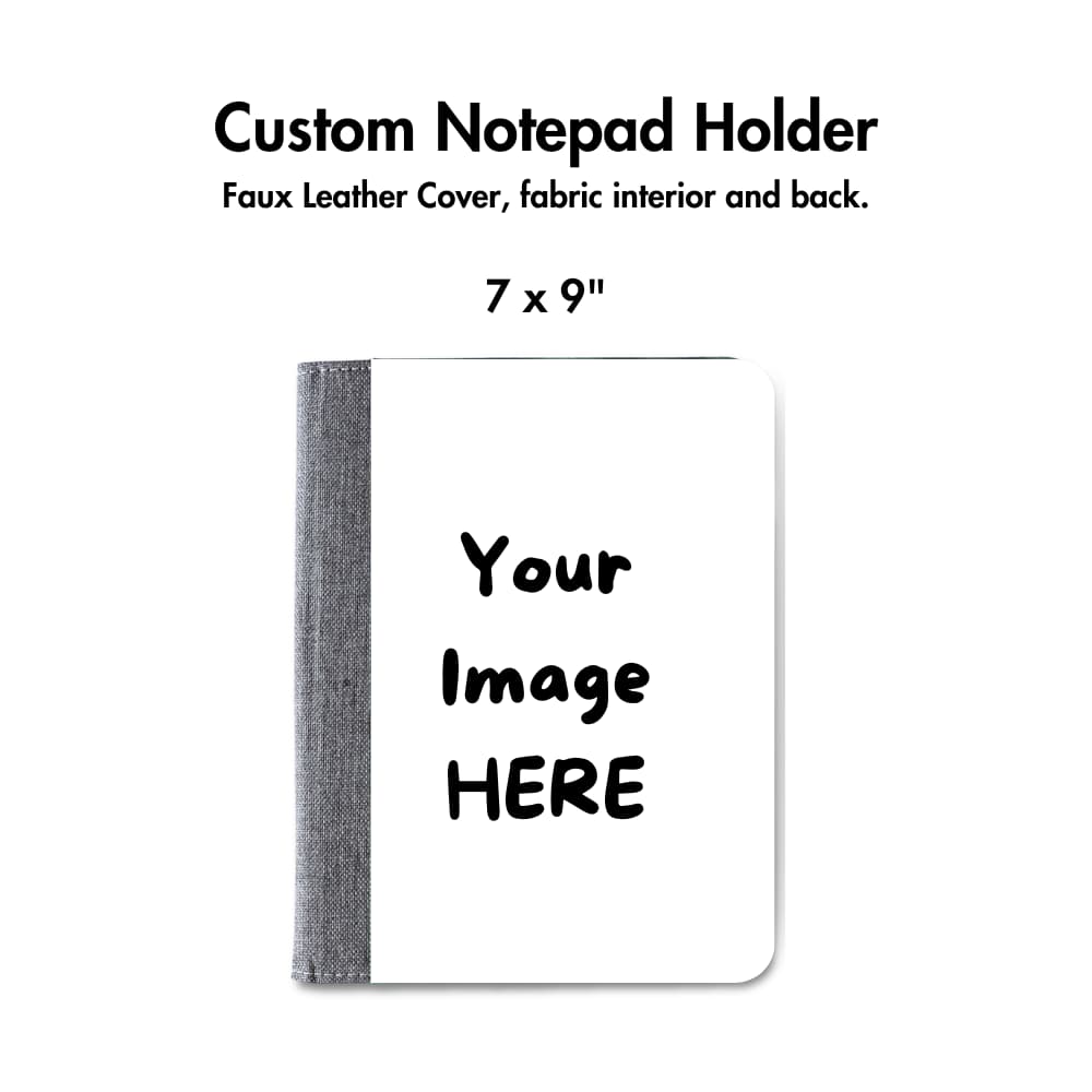 Custom Pet Photo Portfolio | Personalized 7x9 Notepad Holder