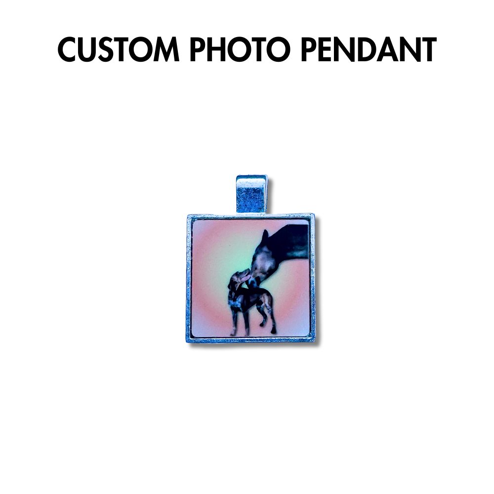 Custom Pendant Custom Bezel | Human or Pet Mom Photo Gift