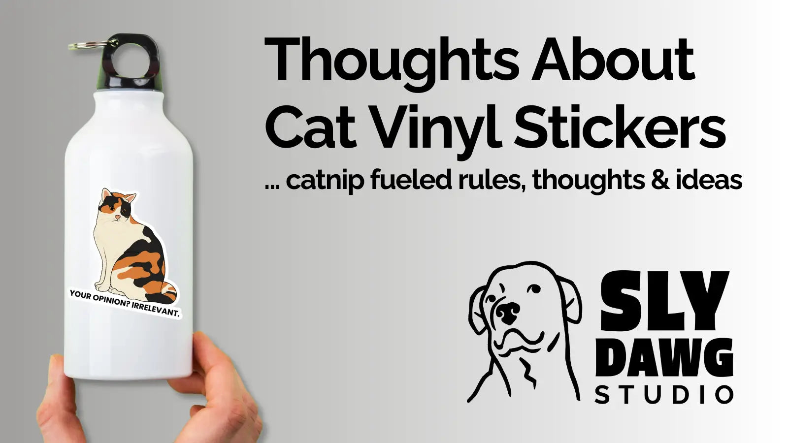 The Ultimate Cat Vinyl Sticker Guide – Sly Dawg Studio