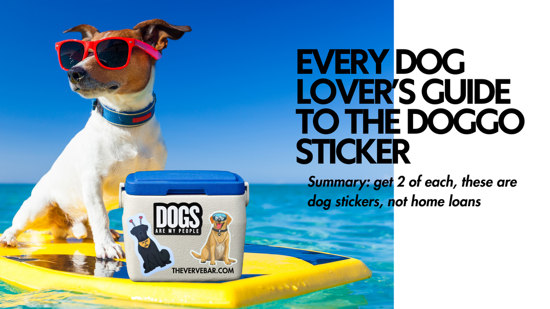 Doggo Label Every Dog Lover’s Guide to the Doggo Sticker – Sly Dawg Studio