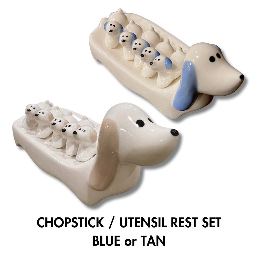 Dog & Puppies - Utensil  / Chopstick Rest