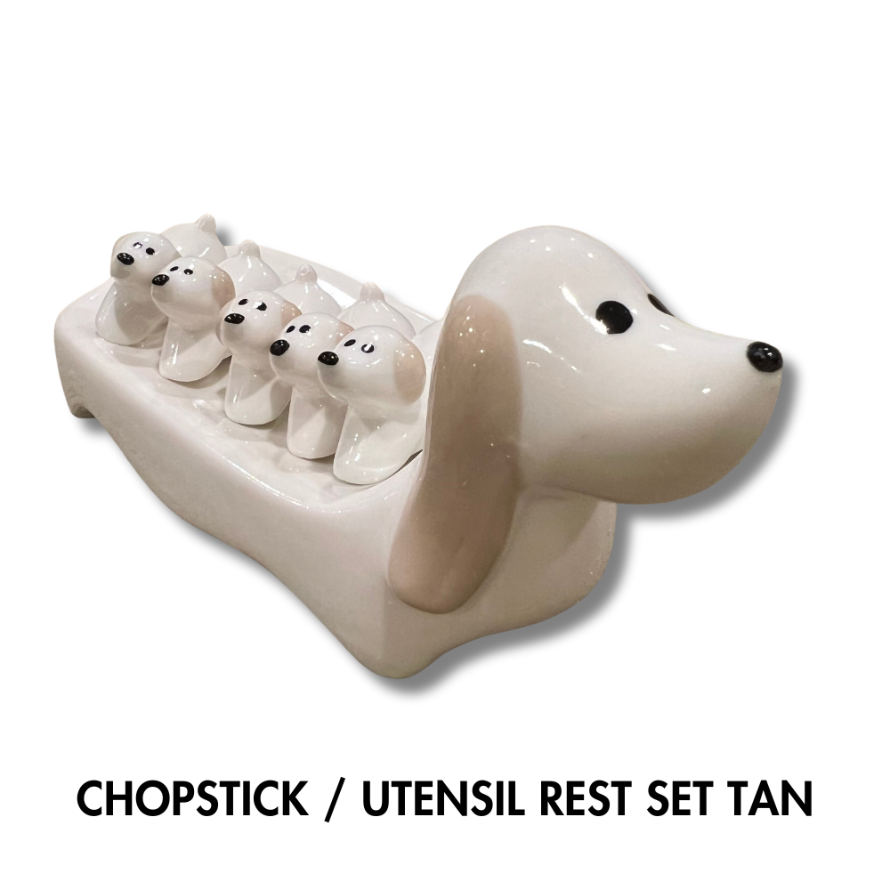 Dog & Puppies - Utensil  / Chopstick Rest