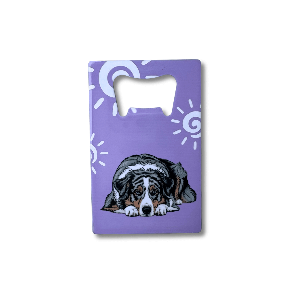 Australian Shepherd Bottle Opener for Adventure Dog People
