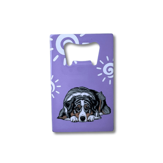 Australian Shepherd Bottle Opener for Adventure Dog People
