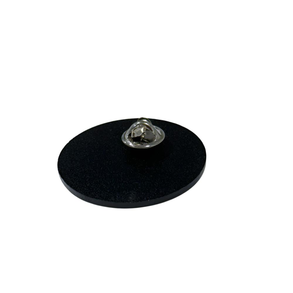 backside of enamel Pickleball pin
