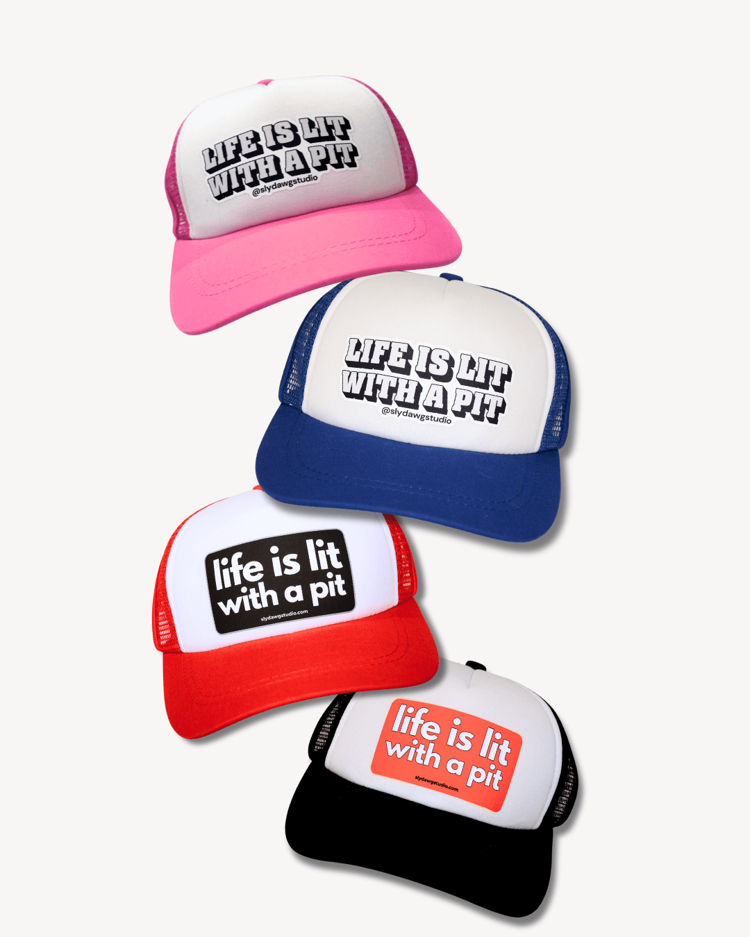 Trucker Hats for Pitbulls / Pit Bull Dogs