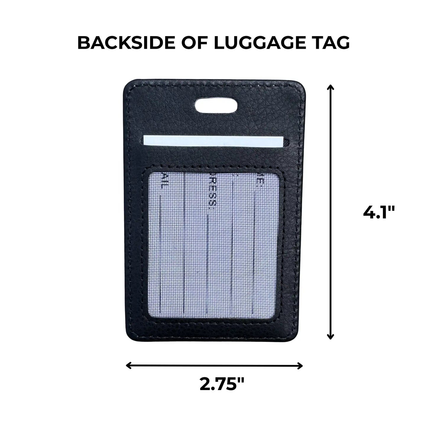 Havanese Mountain Dog Luggage Tag | Ski Pup Edition