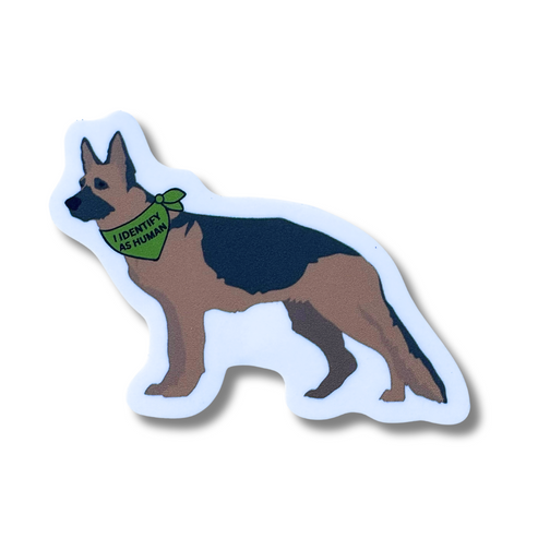 Gsd Sticker German Shepherd Decal | GSD Dog Sticker – Sly Dawg Studio