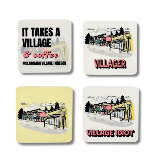 Magnet Featuring Multnomah Village | Portland Gift