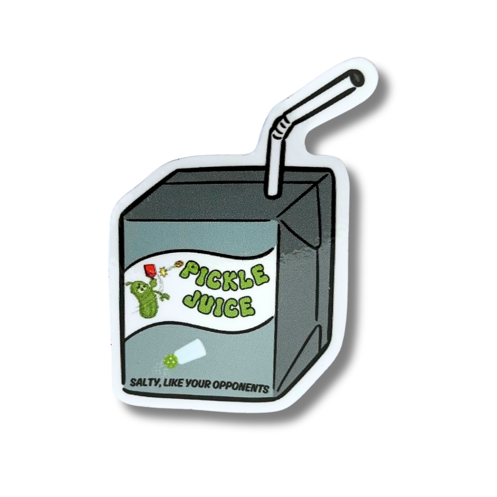 Pickle Juice Sticker - The Ultimate Pickleball Accessory – Sly Dawg Studio