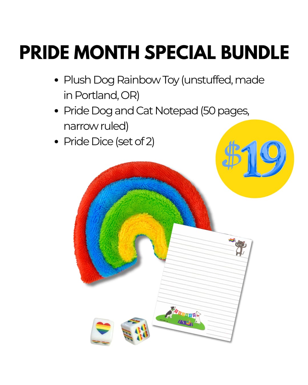 Pride Month Gift Bundle for Dog Lovers
